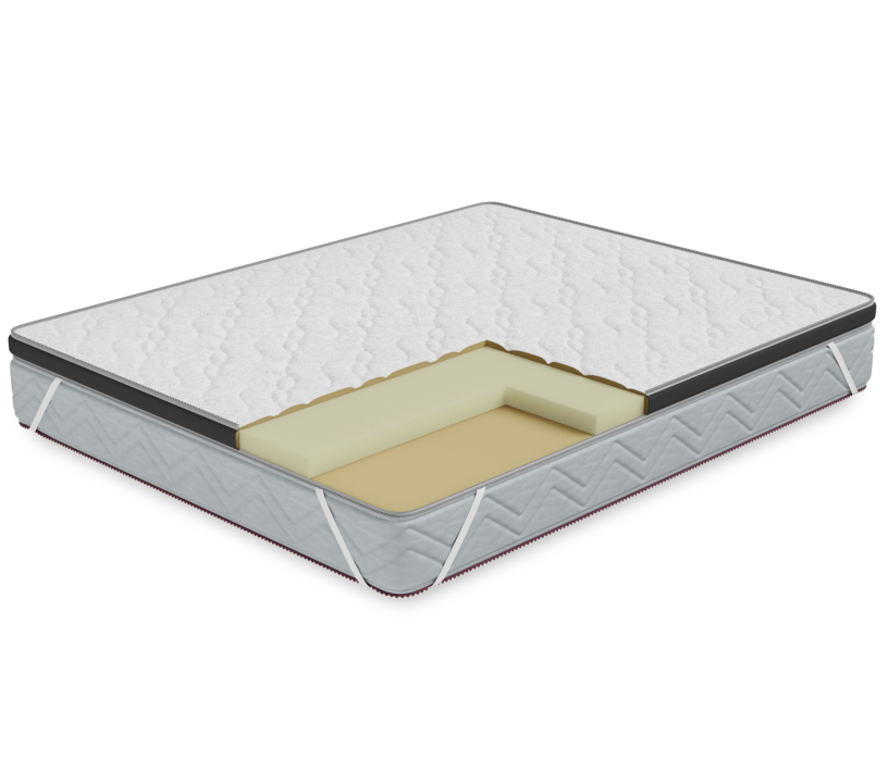 Защитные чехлы и наматрасники, Наматрасник Соник-мемори h 6см 1200*1900