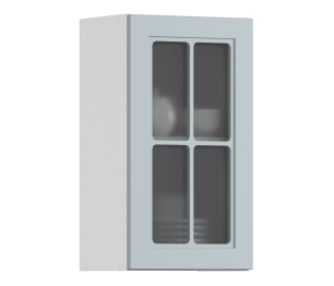 MODERN шкаф навесной со стеклом 1 дв 40х72 см