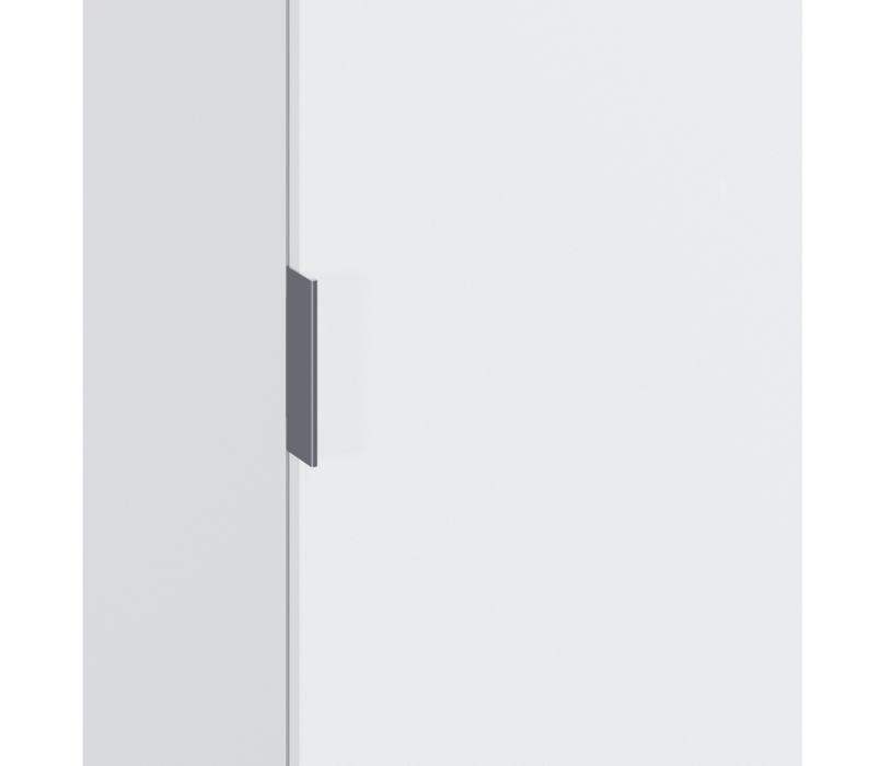 Шкафы пеналы, Мальта СБ-3255 Шкаф-пенал Белый/МДФ Белый