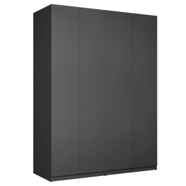 Шкаф складной Е1 Локер ("Гармошка" с системой Push to Move/Правый)162х52.5х220 см, с модулем