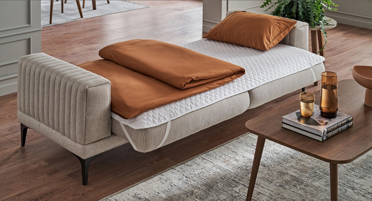 Мягкая мебель, Диван Анкор раскладной 246 см в базовых тканях