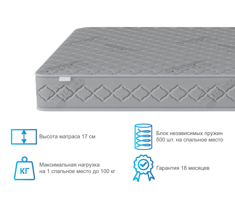 Другие размеры, Матрас Фиеста 800х1900