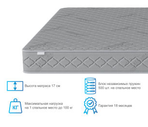 Столлайн / Матрас Фиеста 1600х1900