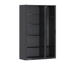 Шкаф трехдверный Макс 1500 мм, вариант №3 (ЛДСП)