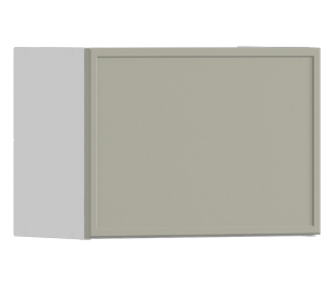 Квадро шкаф навесной 1 дв 50х36 см