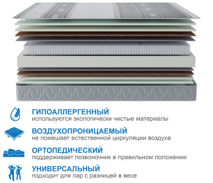 Матрас Слип-Соната в чехле Magnetic 900х1900