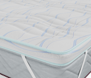 Столлайн / Наматрасник Соник-латекс h 6см 1200*2000