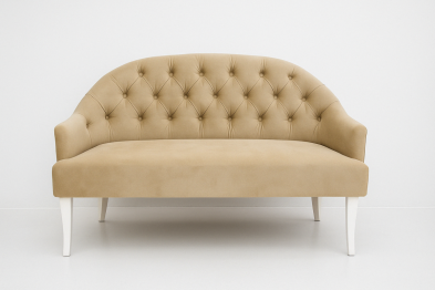 Диван Будуарный 140 см в базовых тканях