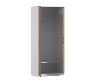 Шкаф двухдверный Макс 1000 мм, вариант №1 (ЛДСП)