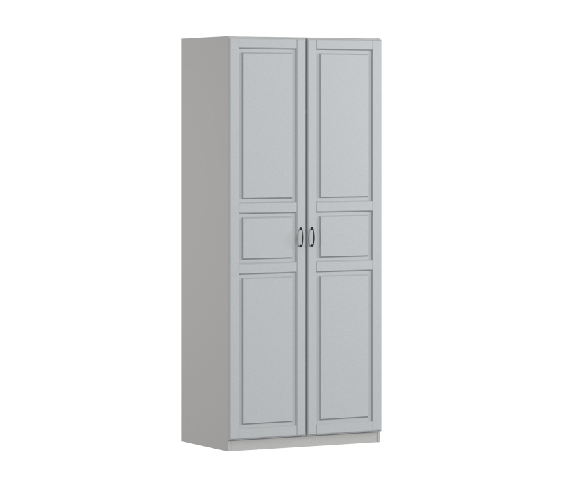 В спальню, Шкаф двухдверный Макс 1000 мм, вариант №1 (ЛДСП/МДФ)