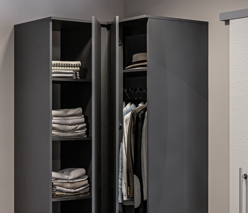 Угловые шкафы, Шкаф угловой Леон СБ-3365