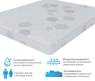 Столлайн / Матрас Сити-Альмерия 1200х1900
