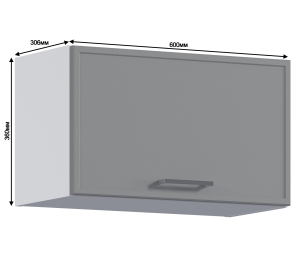 Мюнхен шкаф 1 дв 60х36 см