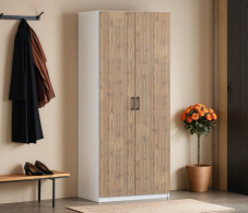 Для одежды, Шкаф двухдверный Макс 1000 мм, вариант №4 (ЛДСП)