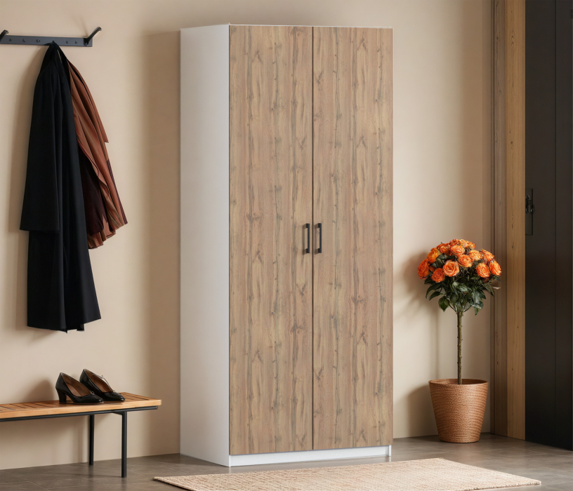 В спальню, Шкаф двухдверный Макс 1000 мм, вариант №3 (ЛДСП)