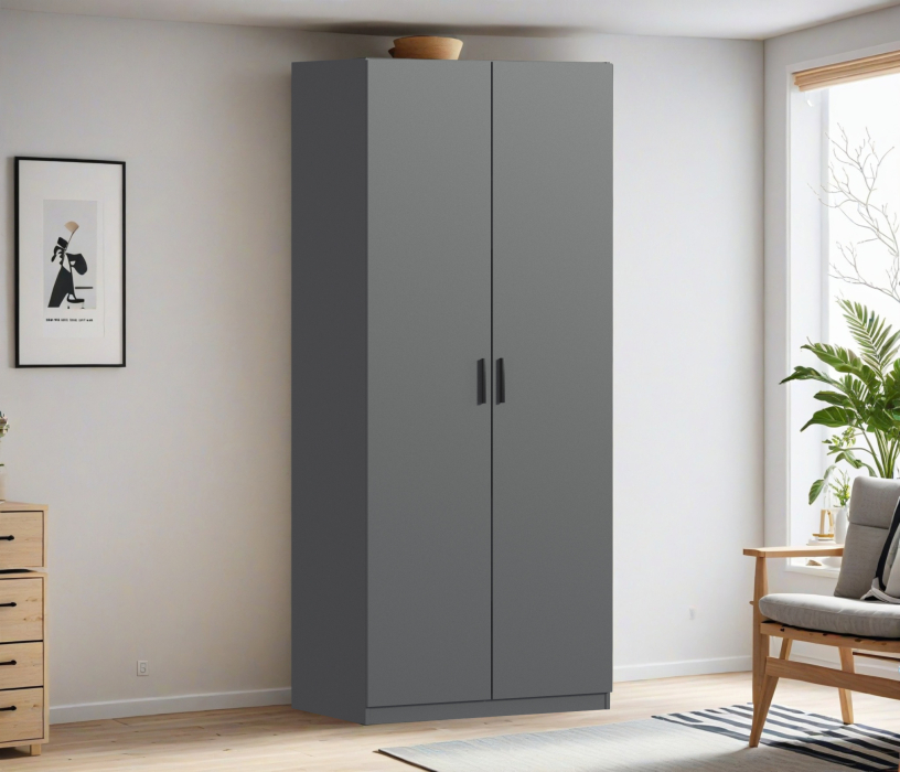 В спальню, Шкаф двухдверный Макс 1000 мм, вариант №2 (ЛДСП)