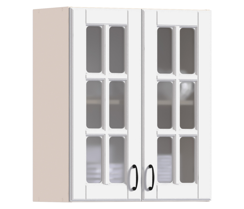 Регина, Регина шкаф навесной со стеклом 2 дв 60х72 см