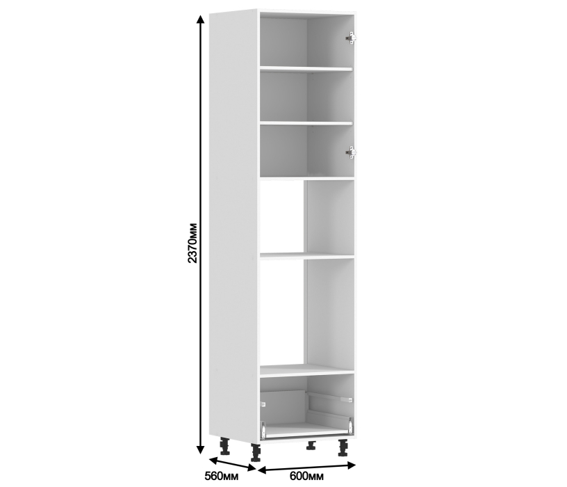 Корпус, Пенал Регина РПЯТ-660/1 Белый