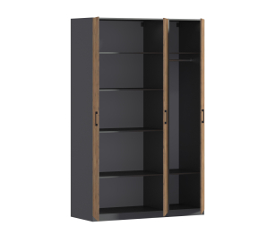 Шкаф трехдверный Макс 1500 мм, вариант №3 (ЛДСП)