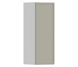 Квадро шкаф навесной 1 дв 25х72 см