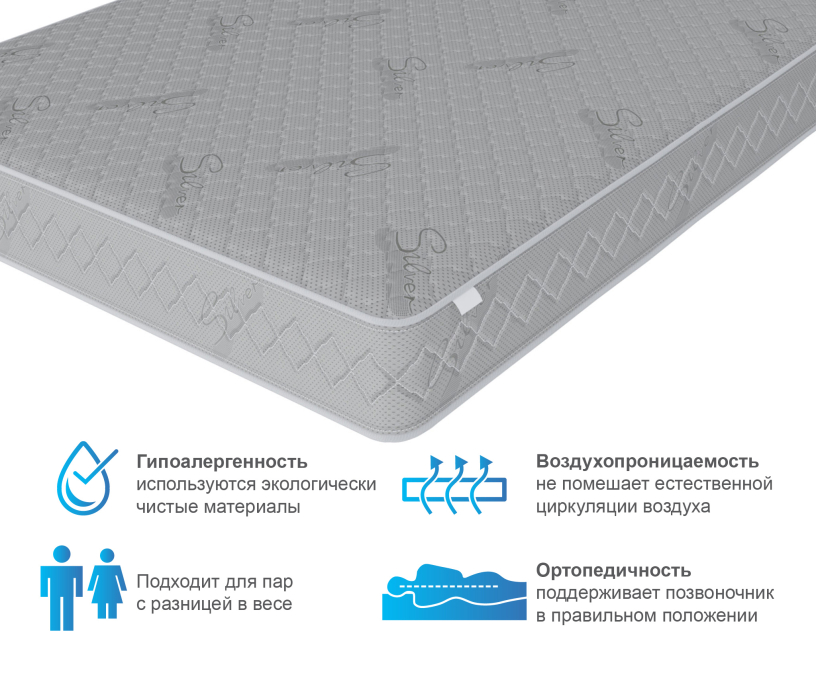 900 x 2000, Матрас Сити - Бормио 900*2000