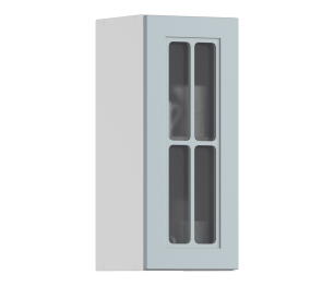 MODERN шкаф навесной со стеклом 1 дв 30х72 см