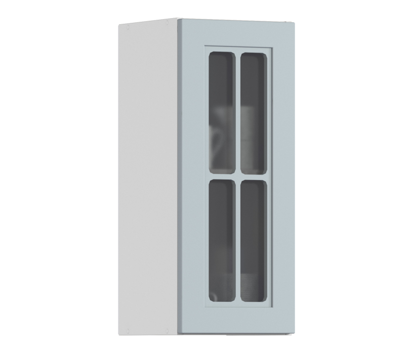 Навесные, MODERN шкаф навесной со стеклом 1 дв 30х72 см