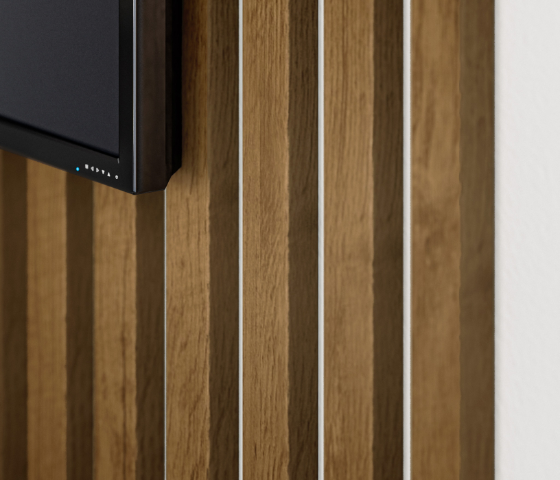 Декор для гостиной, Рейки декоративные интерьерные СБ-3425 Дуб Бунратти (6 шт)