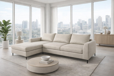 Диван Латте 300 см в тканях Velutto Soft