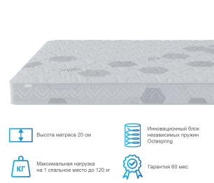 Столлайн / Матрас Сити-Альмерия 900х2000