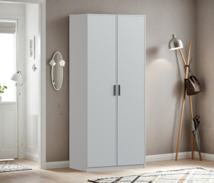 Шкаф двухдверный Макс 1000 мм, вариант №3 (ЛДСП/МДФ)