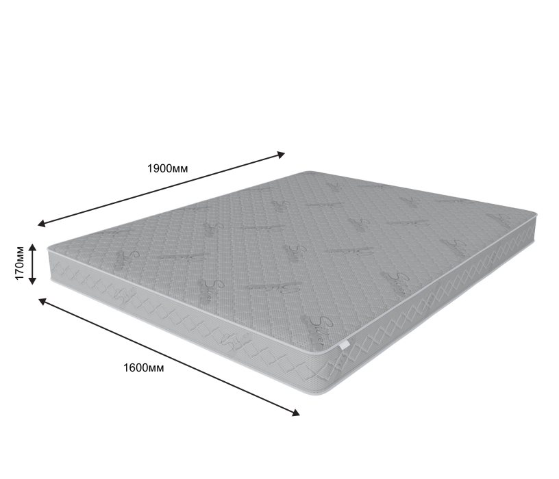 Другие размеры, Матрас Фиеста 1600х1900