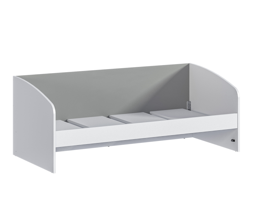 Mika / Мика, Кровать Mika / Мика СБ-3280 Белый,Серый
