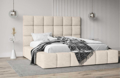 Кровать Премьер в базовых тканях, с основанием и с подъемным механизмом, 160х200