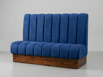 Диван Лелия с цоколем 120 см в ткани Velutto Soft