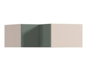 Регина РПГУ-90 Полка угловая Песочный/Белла Камыш