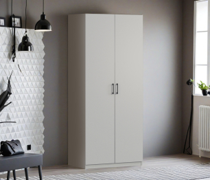 Шкаф двухдверный Макс 1000 мм, вариант №2 (ЛДСП)